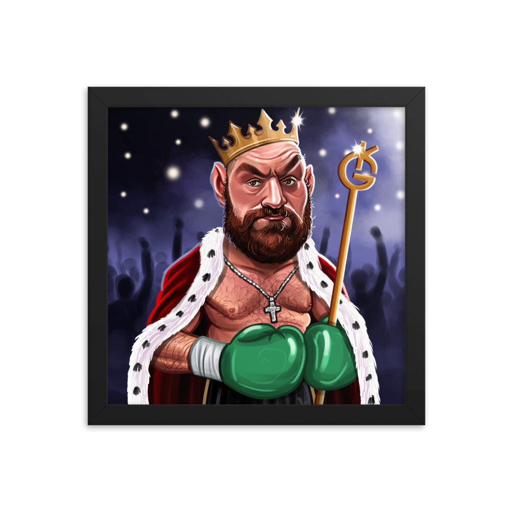 Tyson Fury "The Gypsy King" Premium Matte Poster