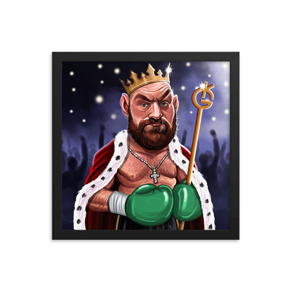 Tyson Fury "The Gypsy King" Premium Matte Poster