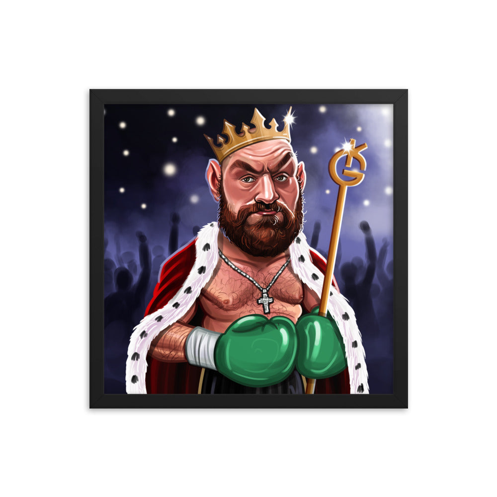 Tyson Fury "The Gypsy King" Premium Matte Poster