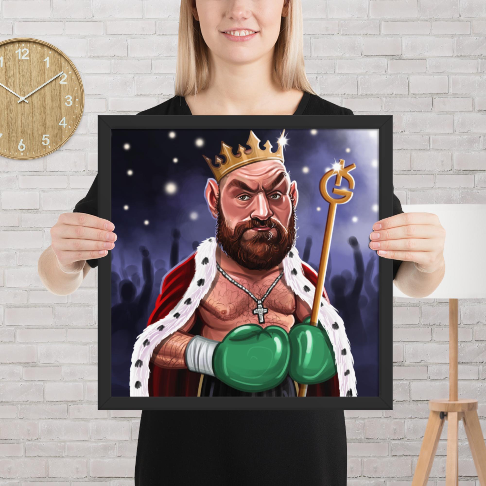 Tyson Fury "The Gypsy King" Premium Matte Poster