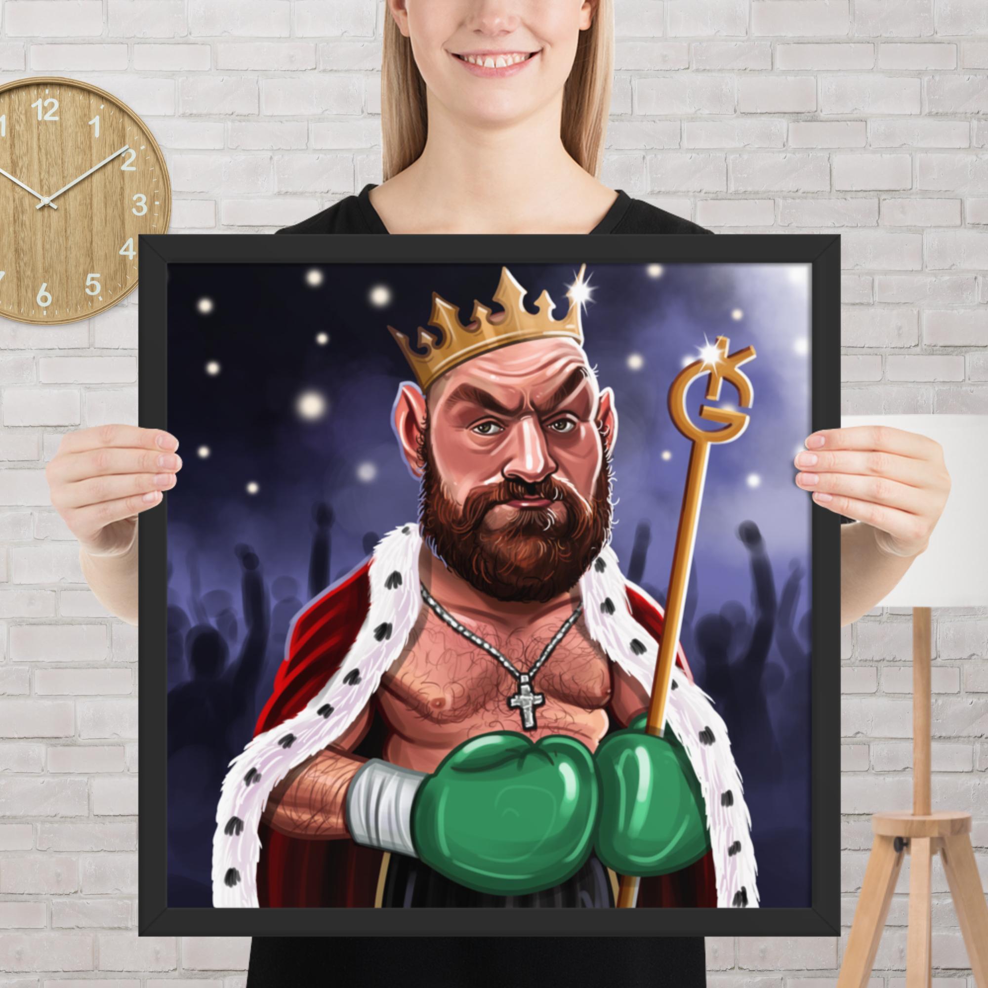 Tyson Fury "The Gypsy King" Premium Matte Poster