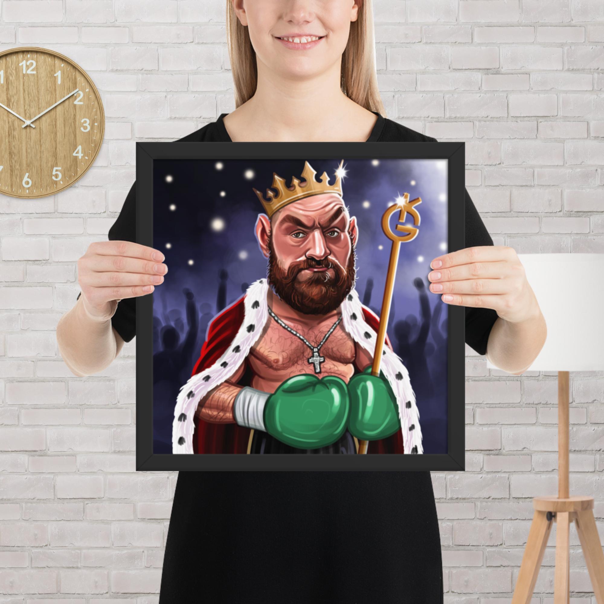 Tyson Fury "The Gypsy King" Premium Matte Poster