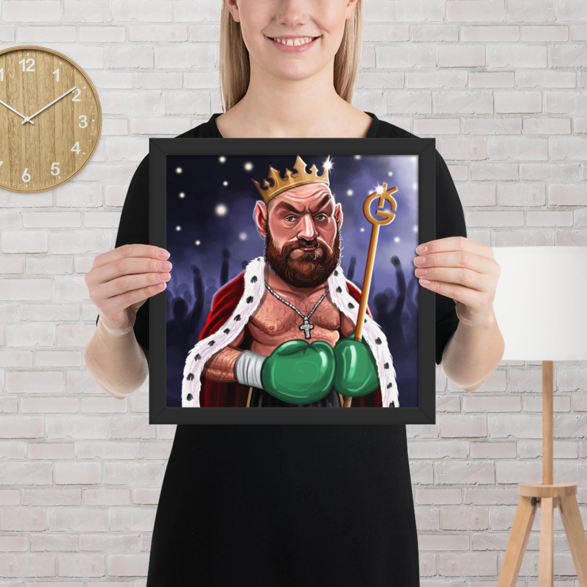 Tyson Fury "The Gypsy King" Premium Matte Poster