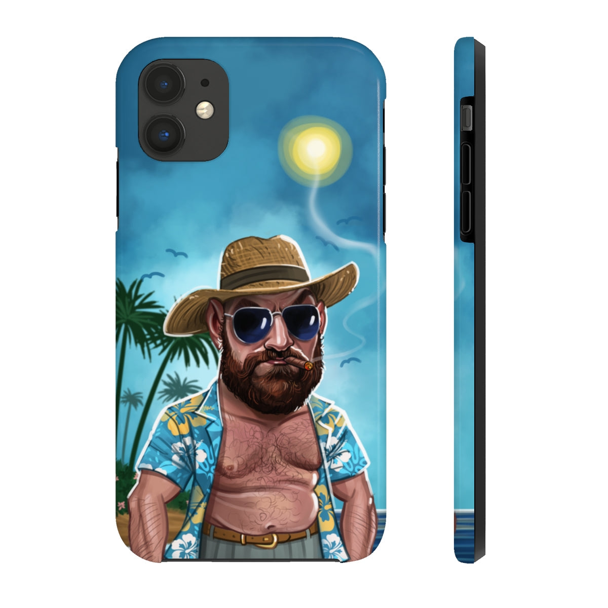 Tyson Fury Tough iPhone 14 Case - Lazy Holidays Edition -