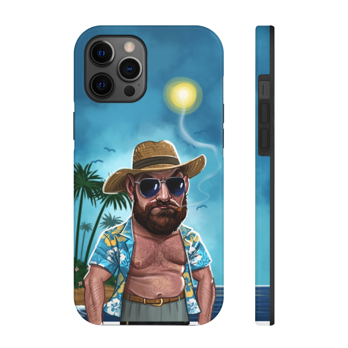 Tyson Fury Tough iPhone 14 Case - Lazy Holidays Edition -