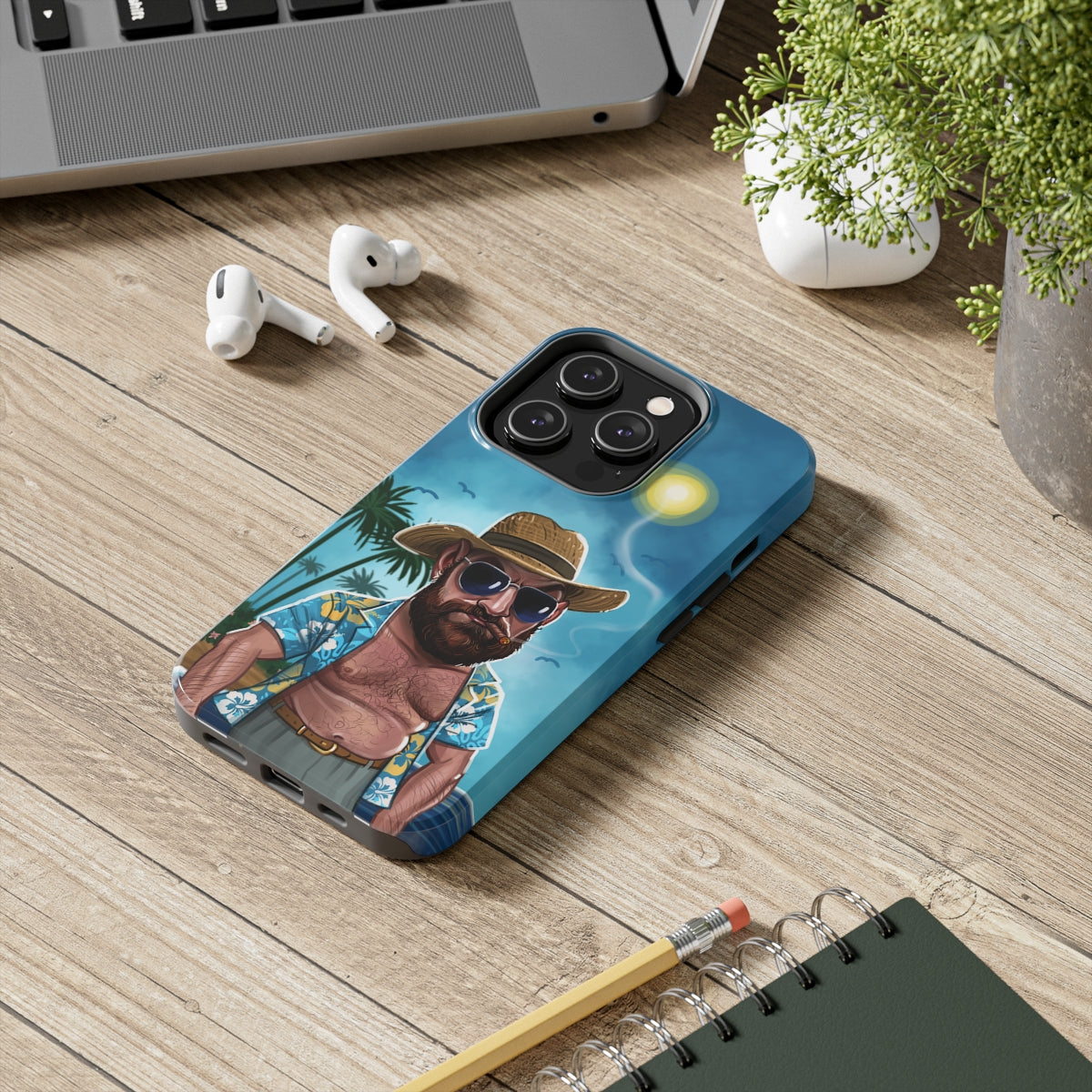 Tyson Fury Tough iPhone 14 Case - Lazy Holidays Edition -