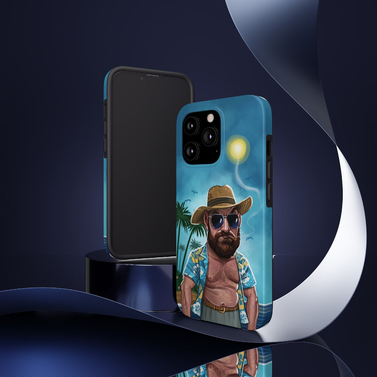 Tyson Fury Tough iPhone 14 Case - Lazy Holidays Edition -