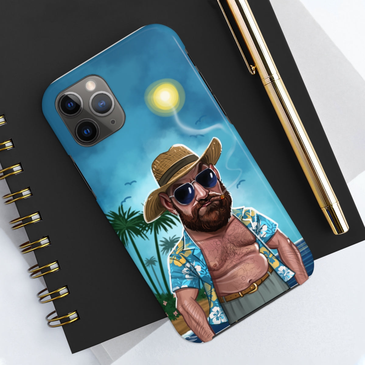Tyson Fury Tough iPhone 14 Case - Lazy Holidays Edition -