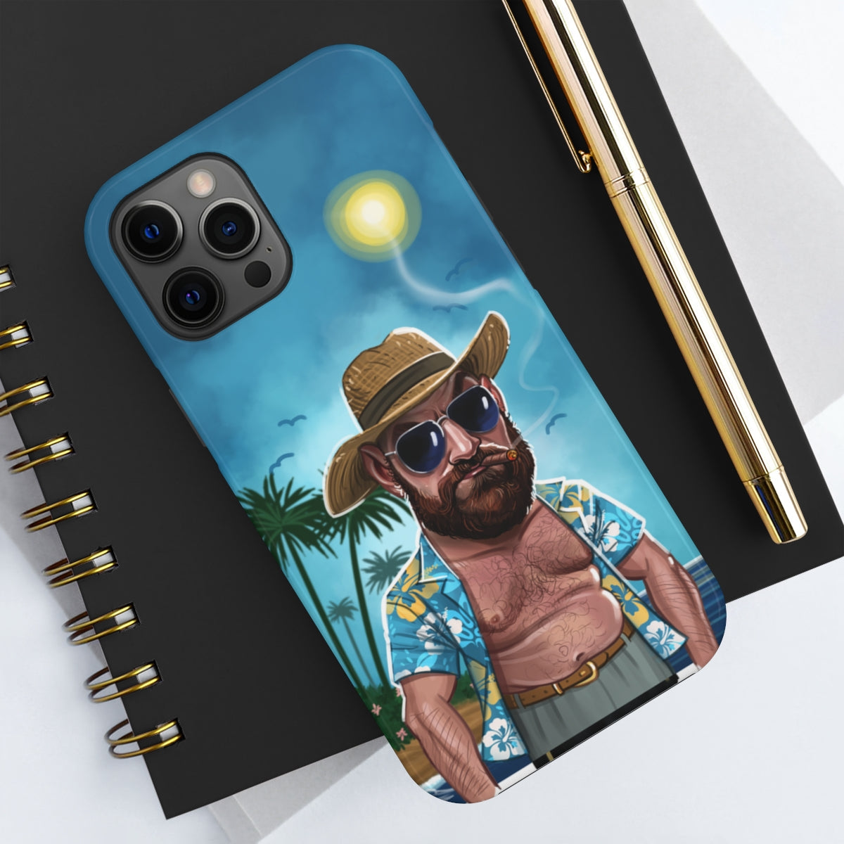 Tyson Fury Tough iPhone 14 Case - Lazy Holidays Edition -