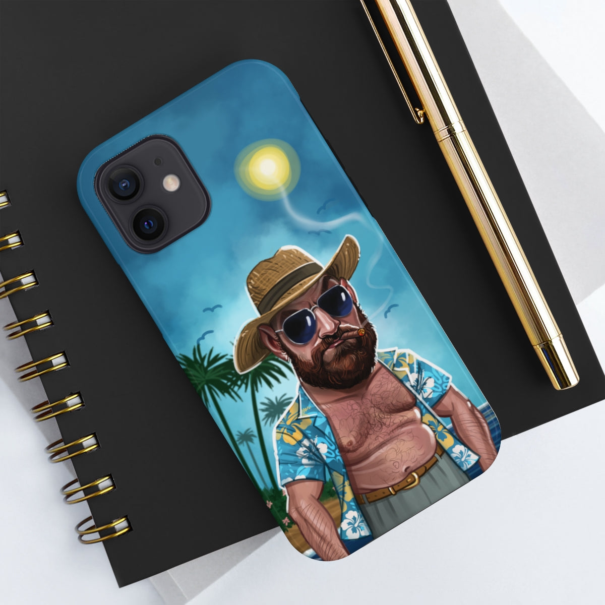 Tyson Fury Tough iPhone 14 Case - Lazy Holidays Edition -