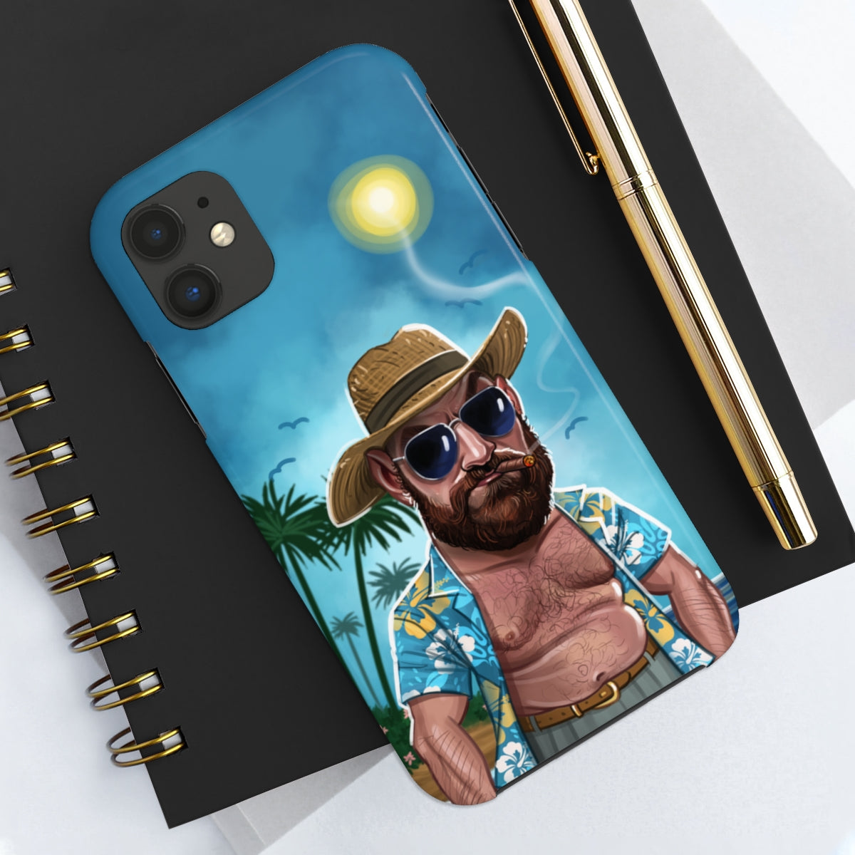 Tyson Fury Tough iPhone 14 Case - Lazy Holidays Edition -
