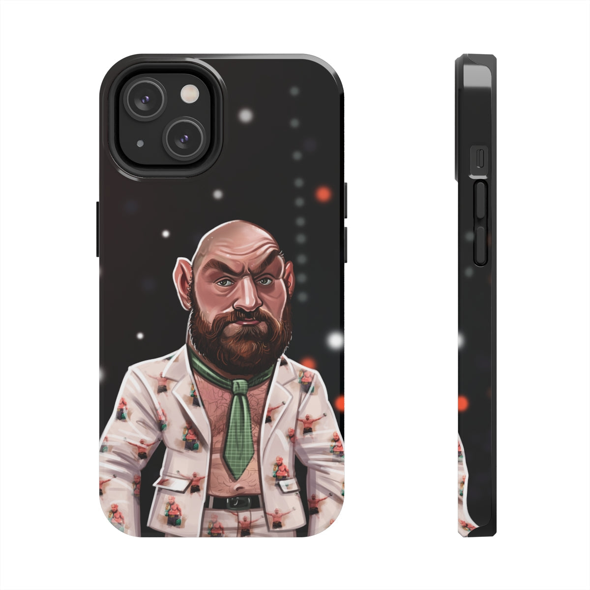 Tyson Fury Tough iPhone 14 Case - Press Conference Suit