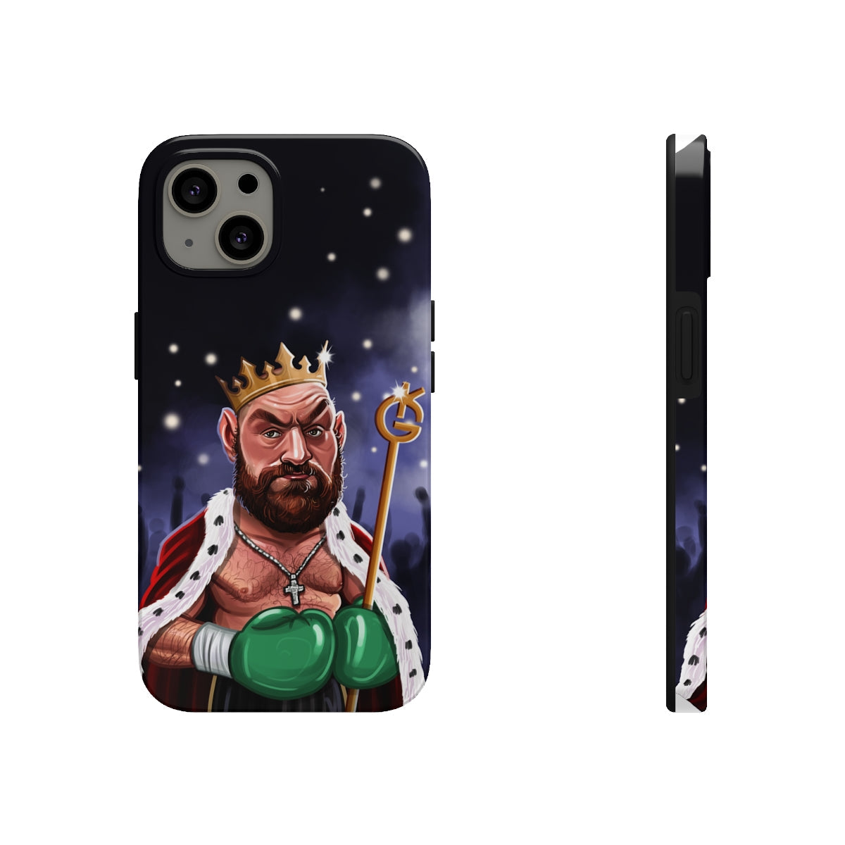 Tyson Fury Tough iPhone 14 Case - The Gypsy King Edition -