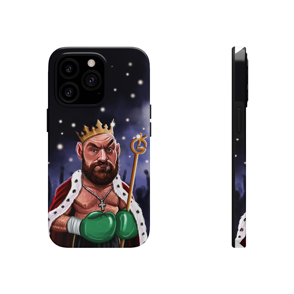 Tyson Fury Tough iPhone 14 Case - The Gypsy King Edition -