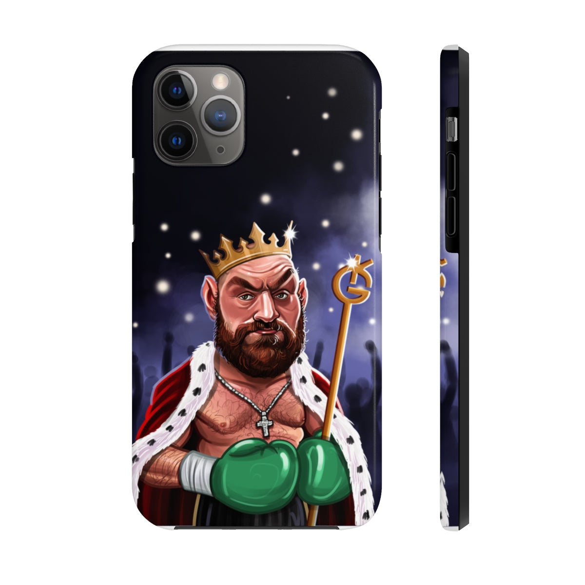 Tyson Fury Tough iPhone 14 Case - The Gypsy King Edition -