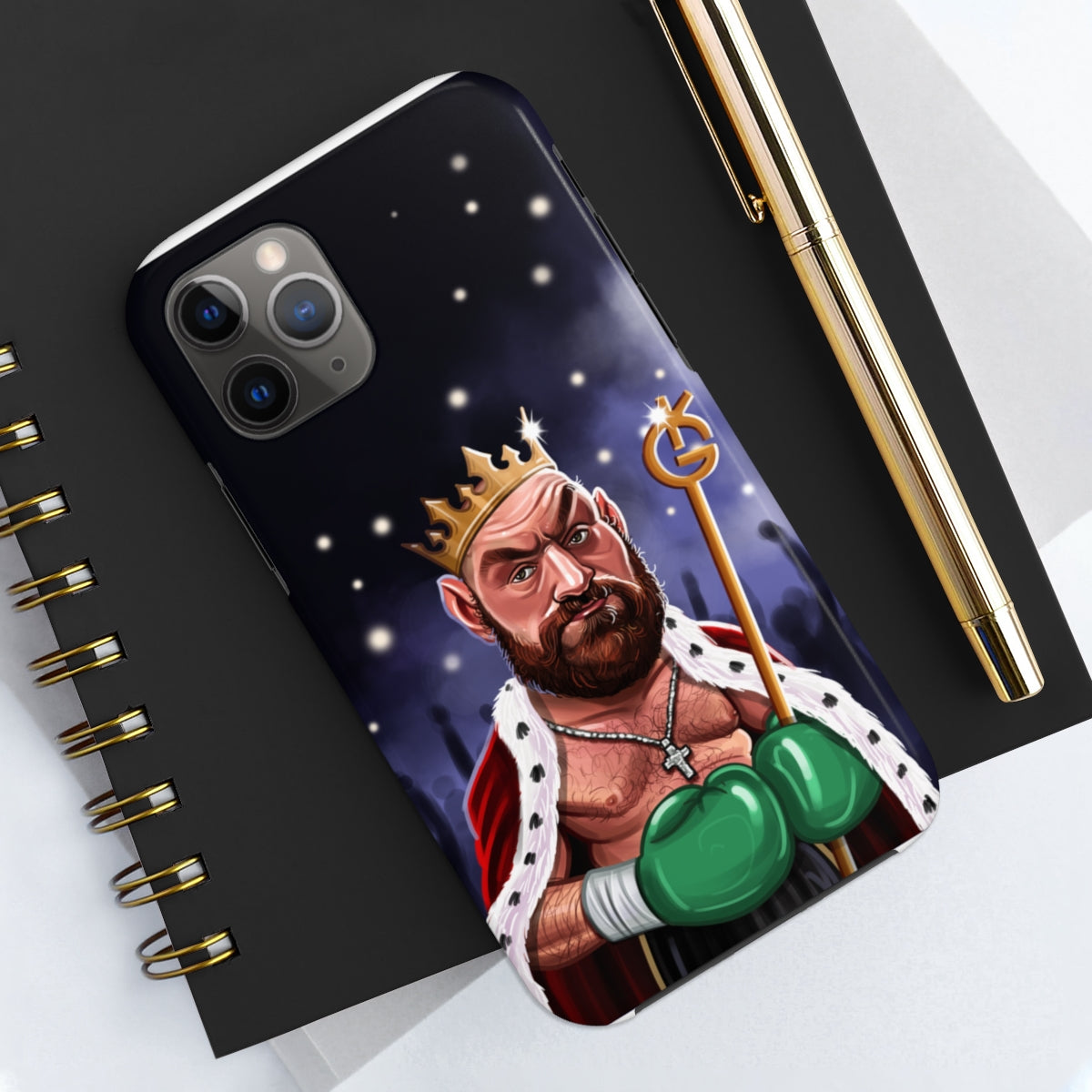 Tyson Fury Tough iPhone 14 Case - The Gypsy King Edition -