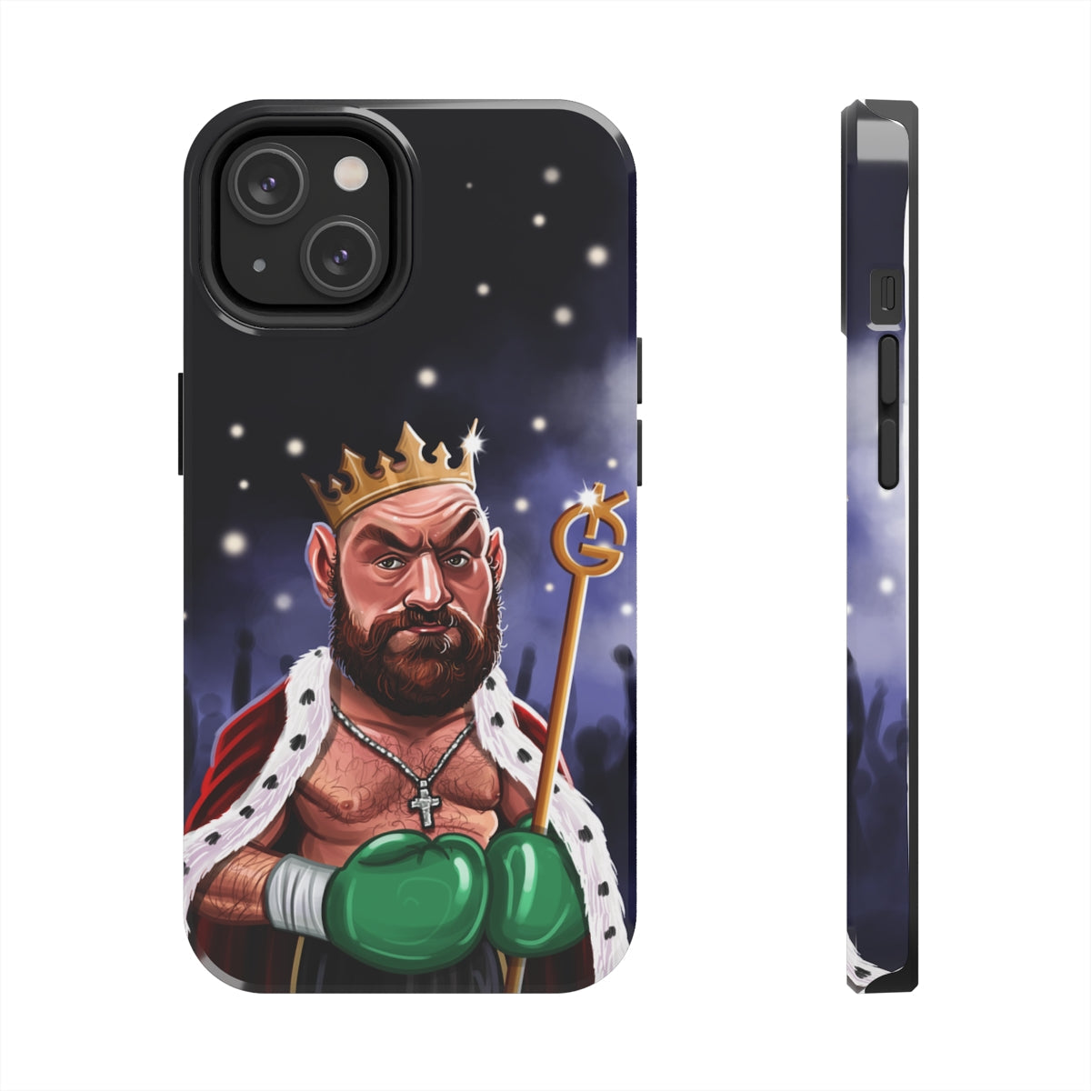 Tyson Fury Tough iPhone 14 Case - The Gypsy King Edition -
