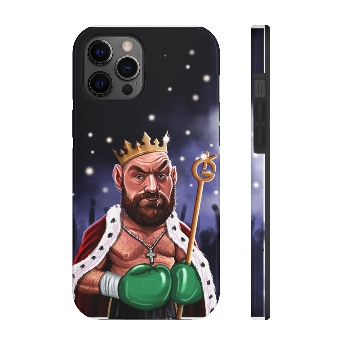 Tyson Fury Tough iPhone 14 Case - The Gypsy King Edition -