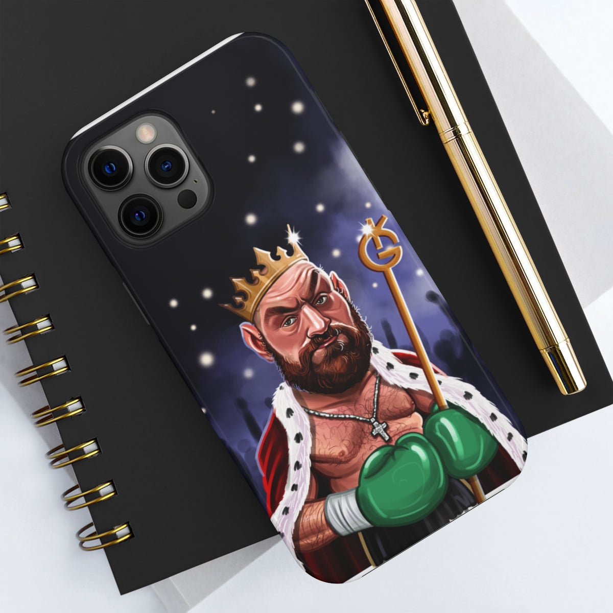 Tyson Fury Tough iPhone 14 Case - The Gypsy King Edition -