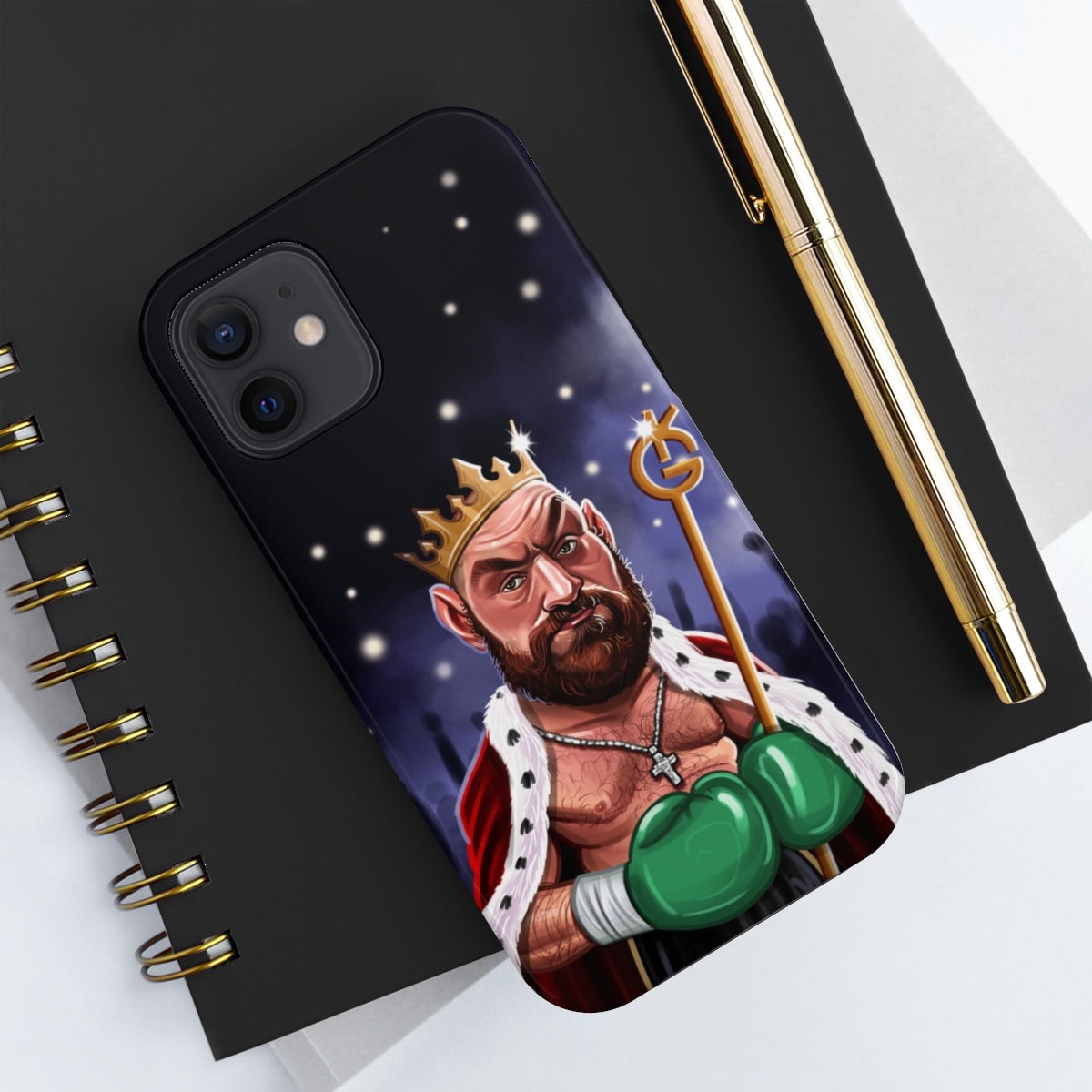 Tyson Fury Tough iPhone 14 Case - The Gypsy King Edition -