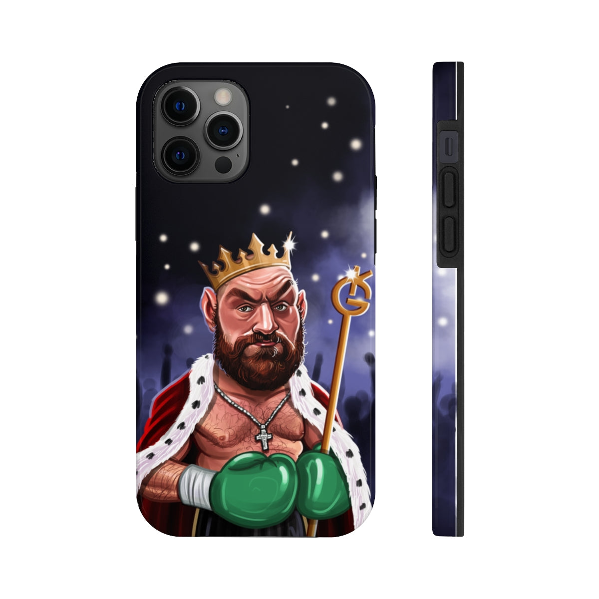 Tyson Fury Tough iPhone 14 Case - The Gypsy King Edition -