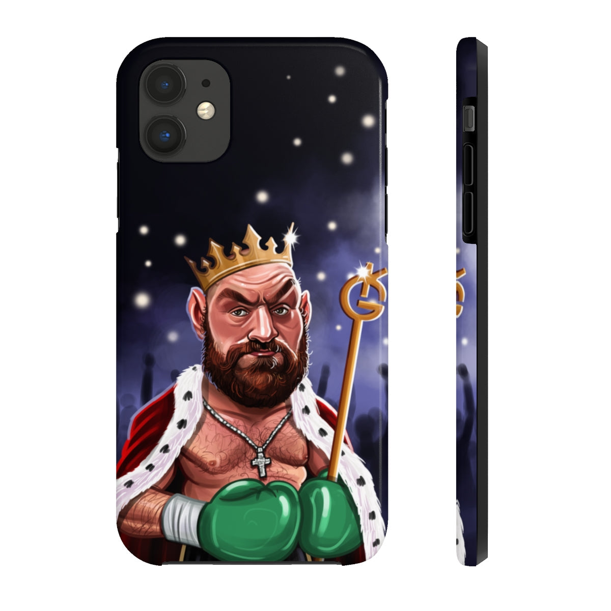 Tyson Fury Tough iPhone 14 Case - The Gypsy King Edition -