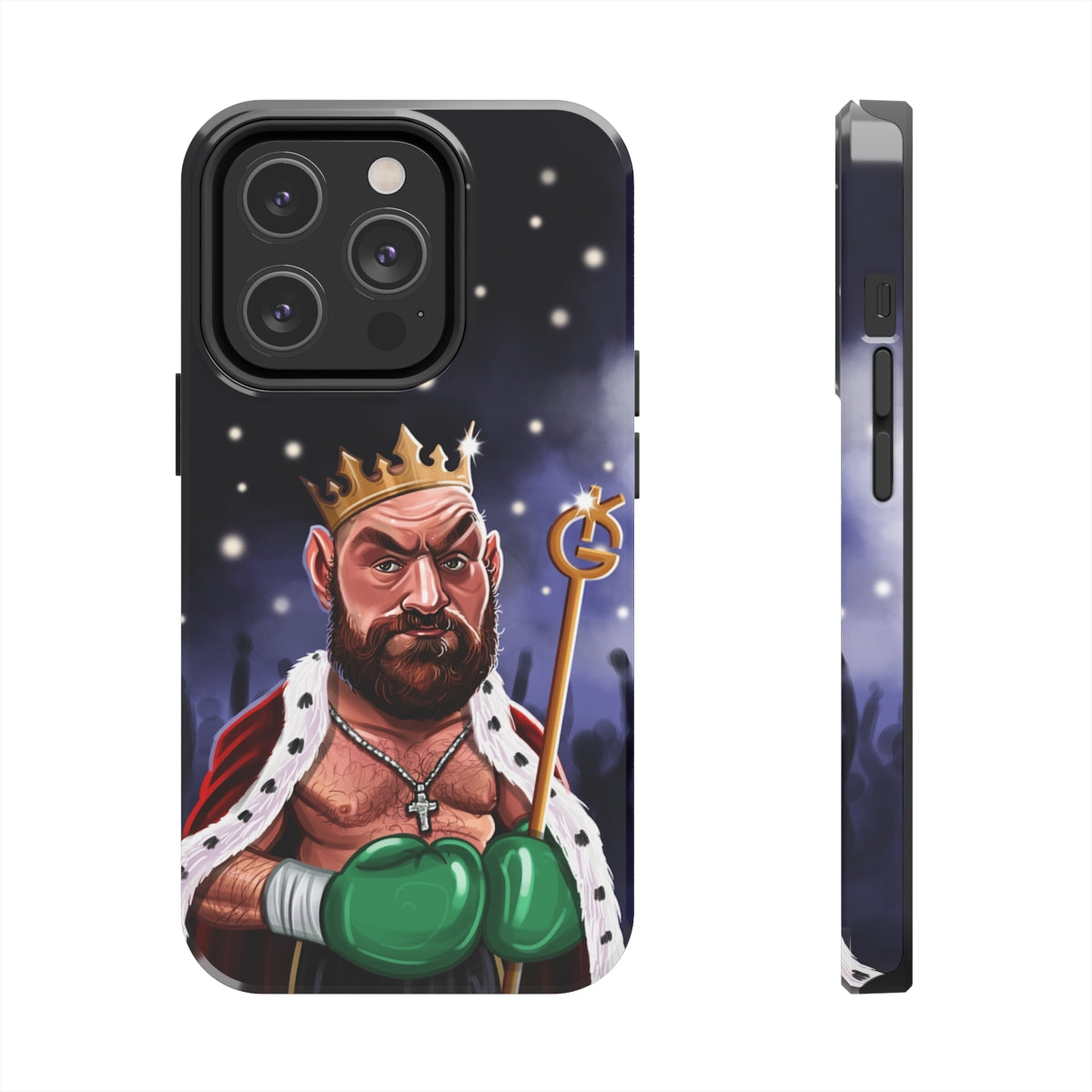 Tyson Fury Tough iPhone 14 Case - The Gypsy King Edition -