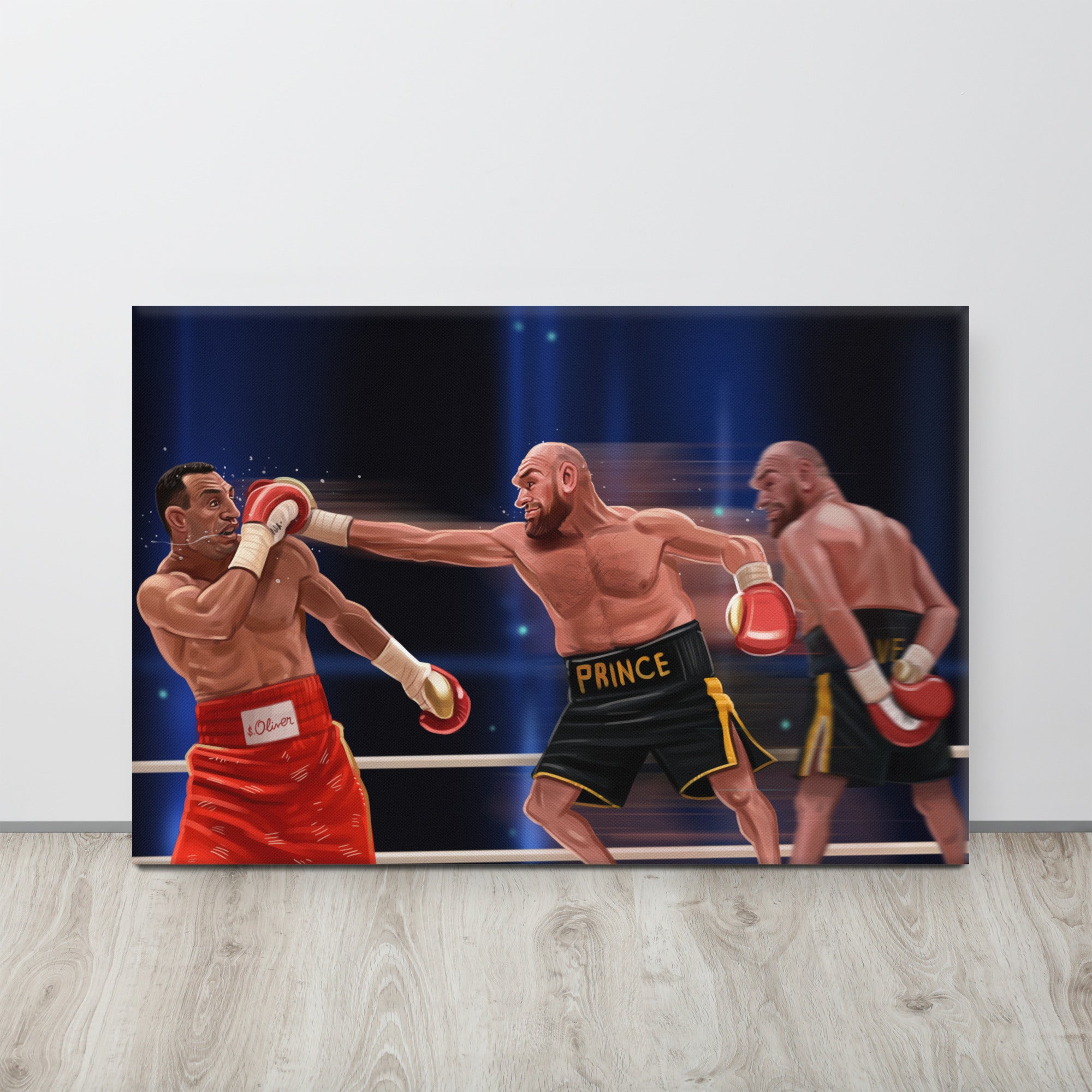 Tyson Fury vs Wladimir Klitschko: Against The Odds Canvas Print