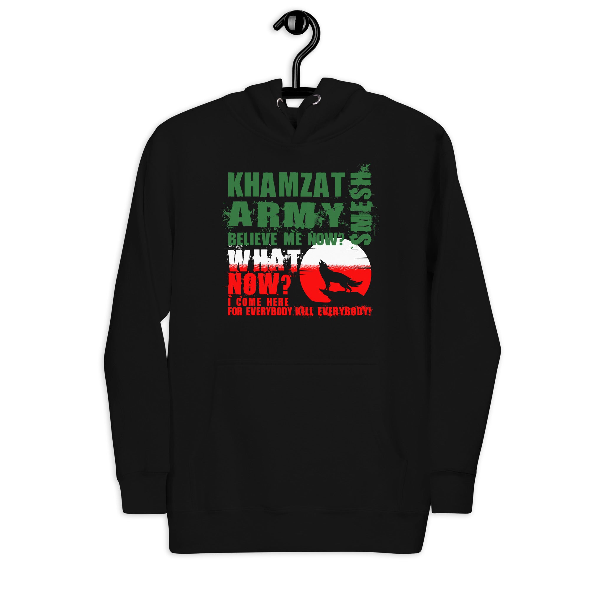 Khamzat Army - Premium Unisex MMA Hoodie
