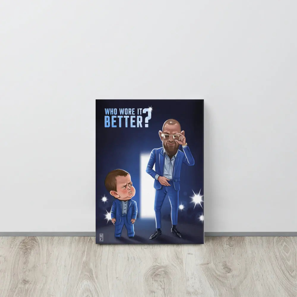 Who wore it better? Conor McGregor Suit