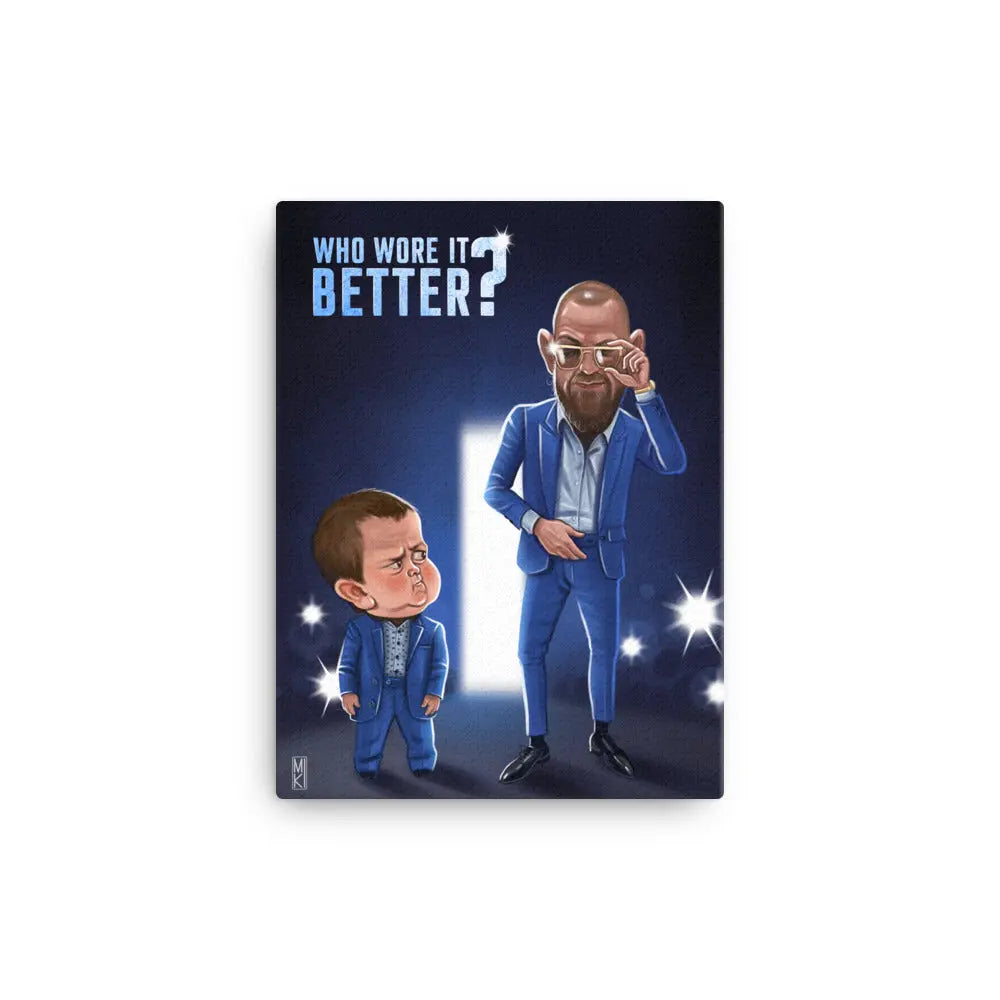 Who wore it better? Conor McGregor Suit