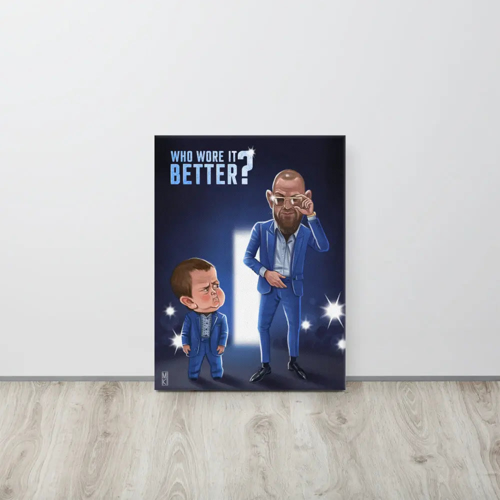 Who wore it better? Conor McGregor Suit