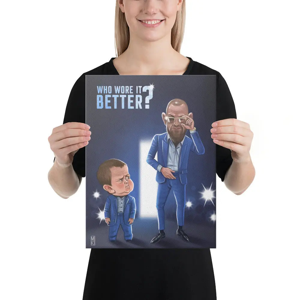 Who wore it better? Conor McGregor Suit