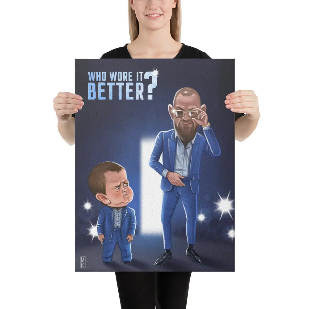 Who wore it better? Conor McGregor Suit