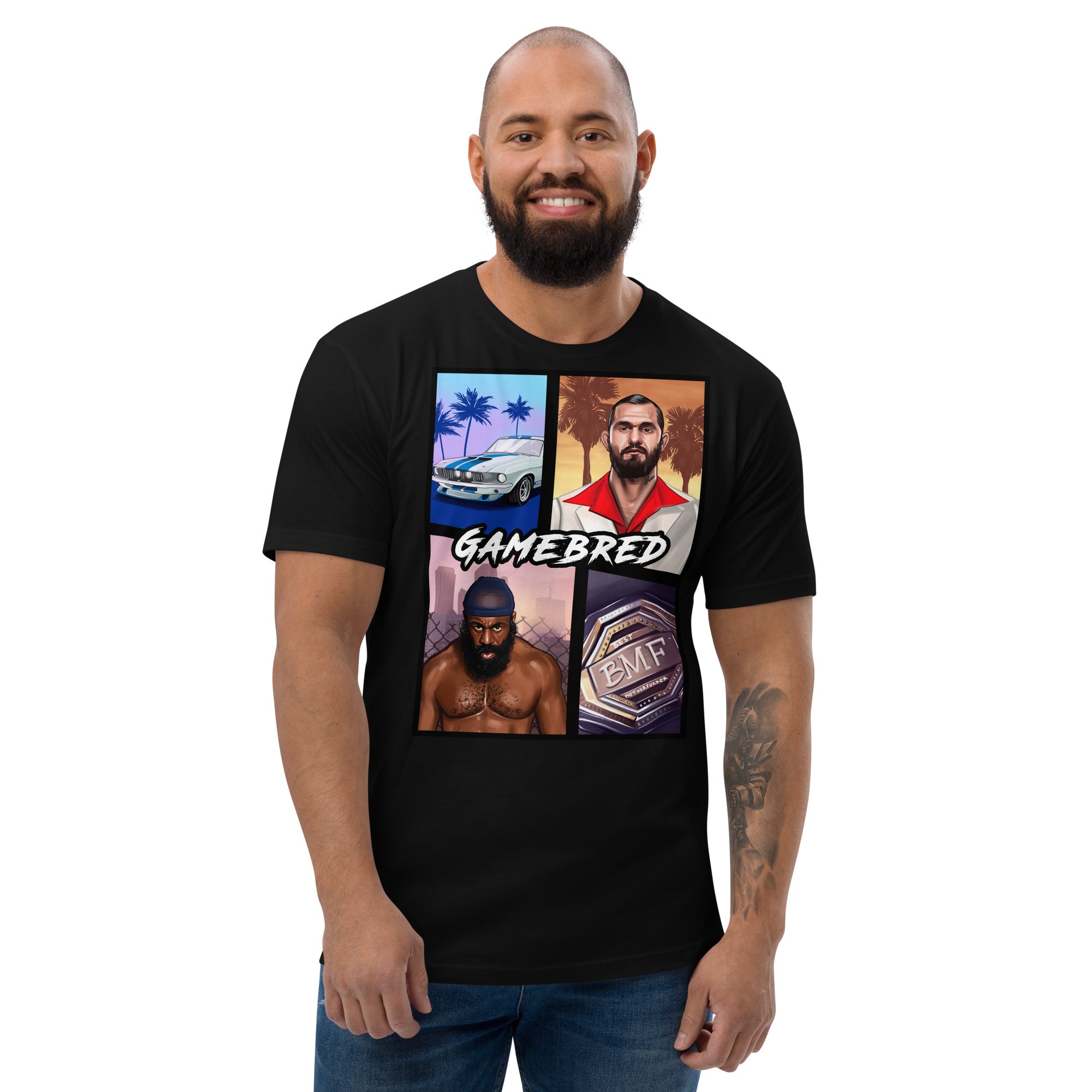 GTA Vice City - Jorge "The Gamebred" Masvidal T - Shirt