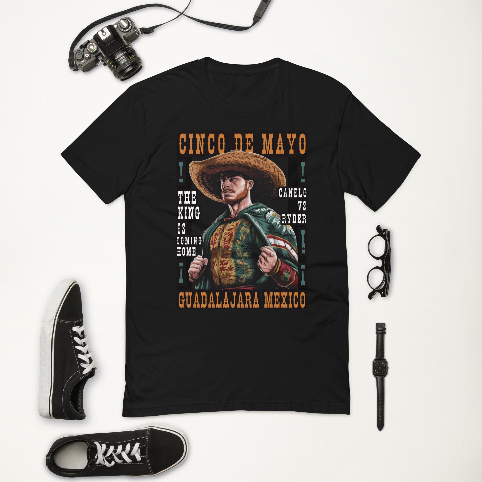 Canelo vs Ryder | Cinco de Mayo Boxing Event T-Shirt