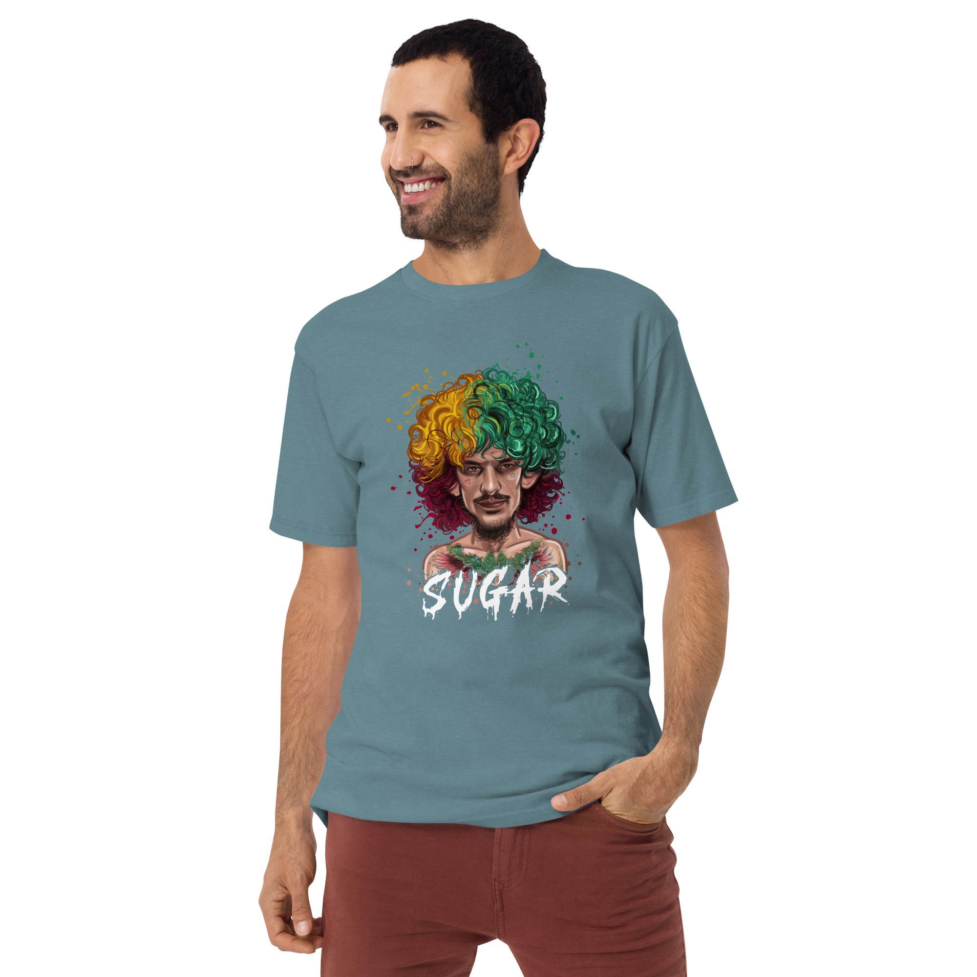 "Sugar" Sean O'Malley Men’s premium heavyweight t-shirt