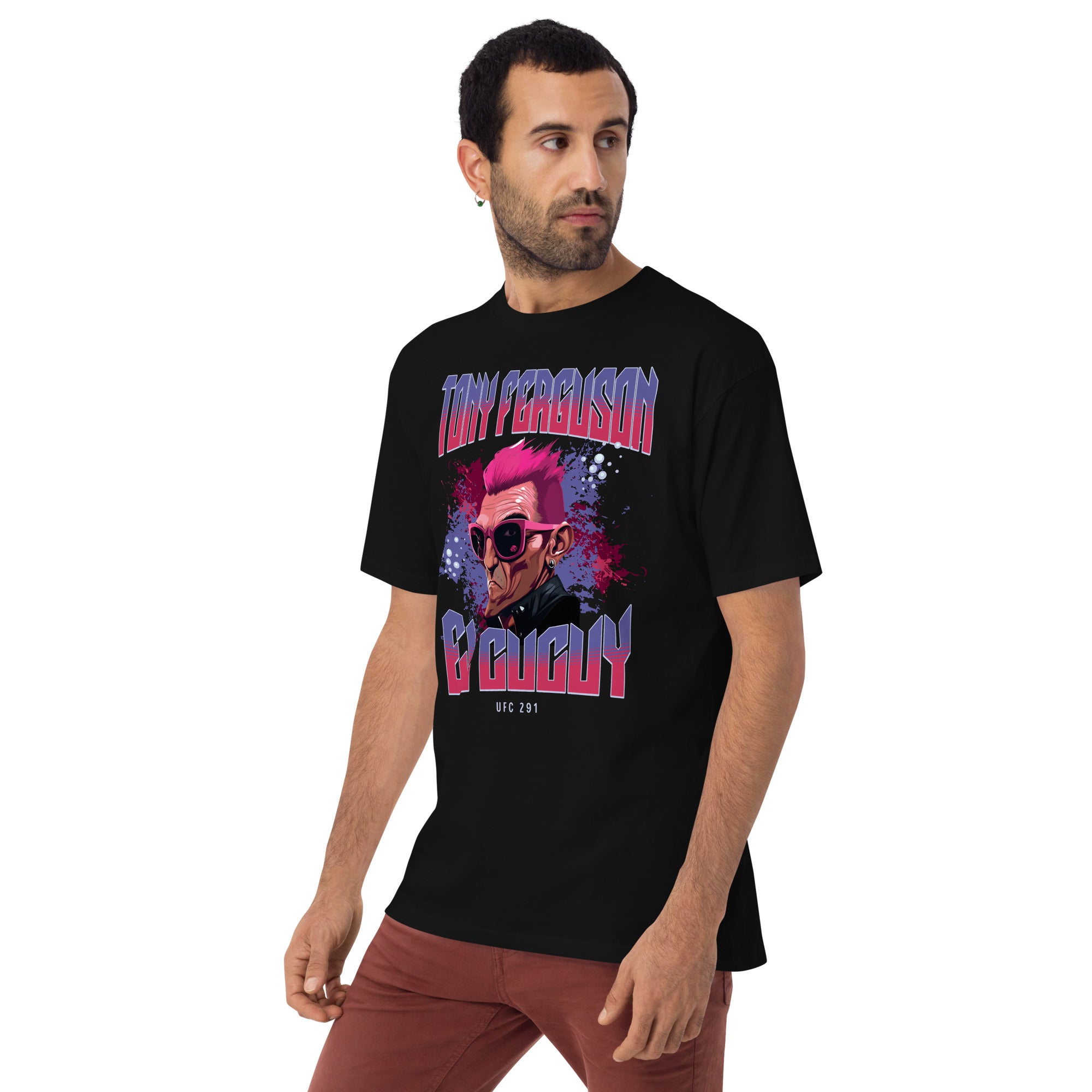 Tony "El Cucy" Ferguson Premium Heavyweight T-Shirt