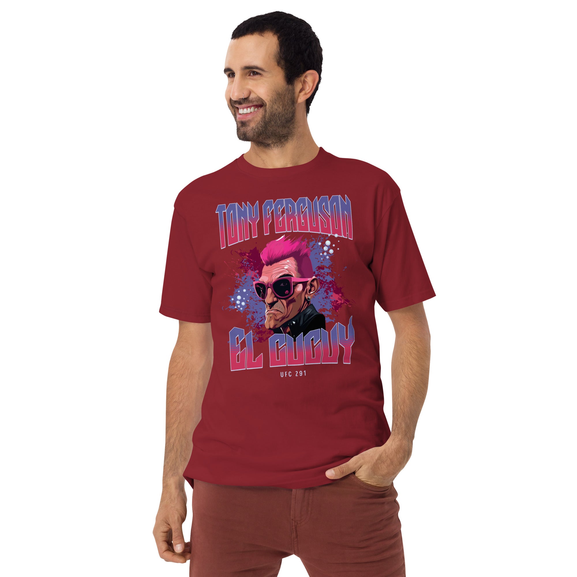 Tony "El Cucy" Ferguson Premium Heavyweight T-Shirt