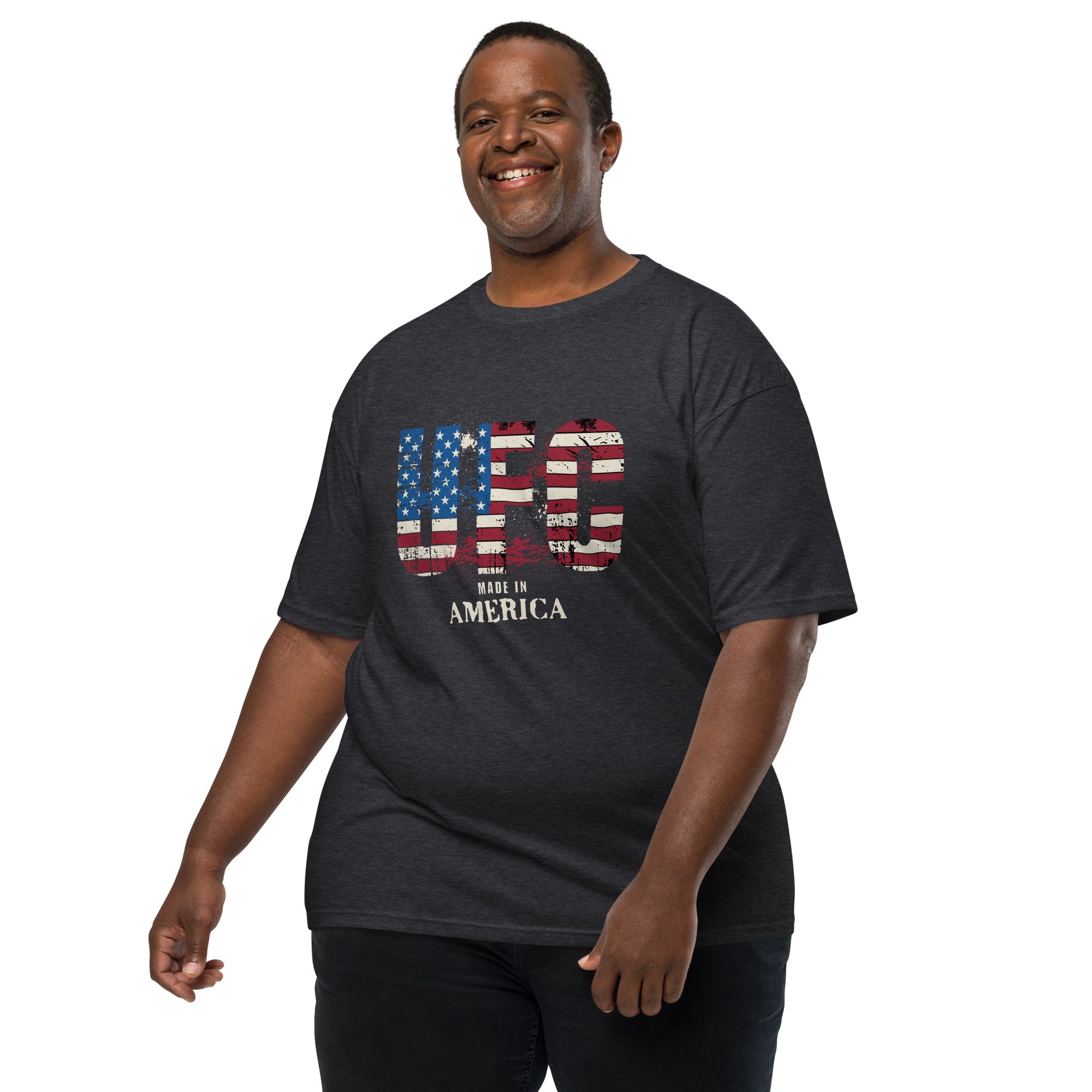 UFC - Made in America Premium Heavyweight T-Shirt