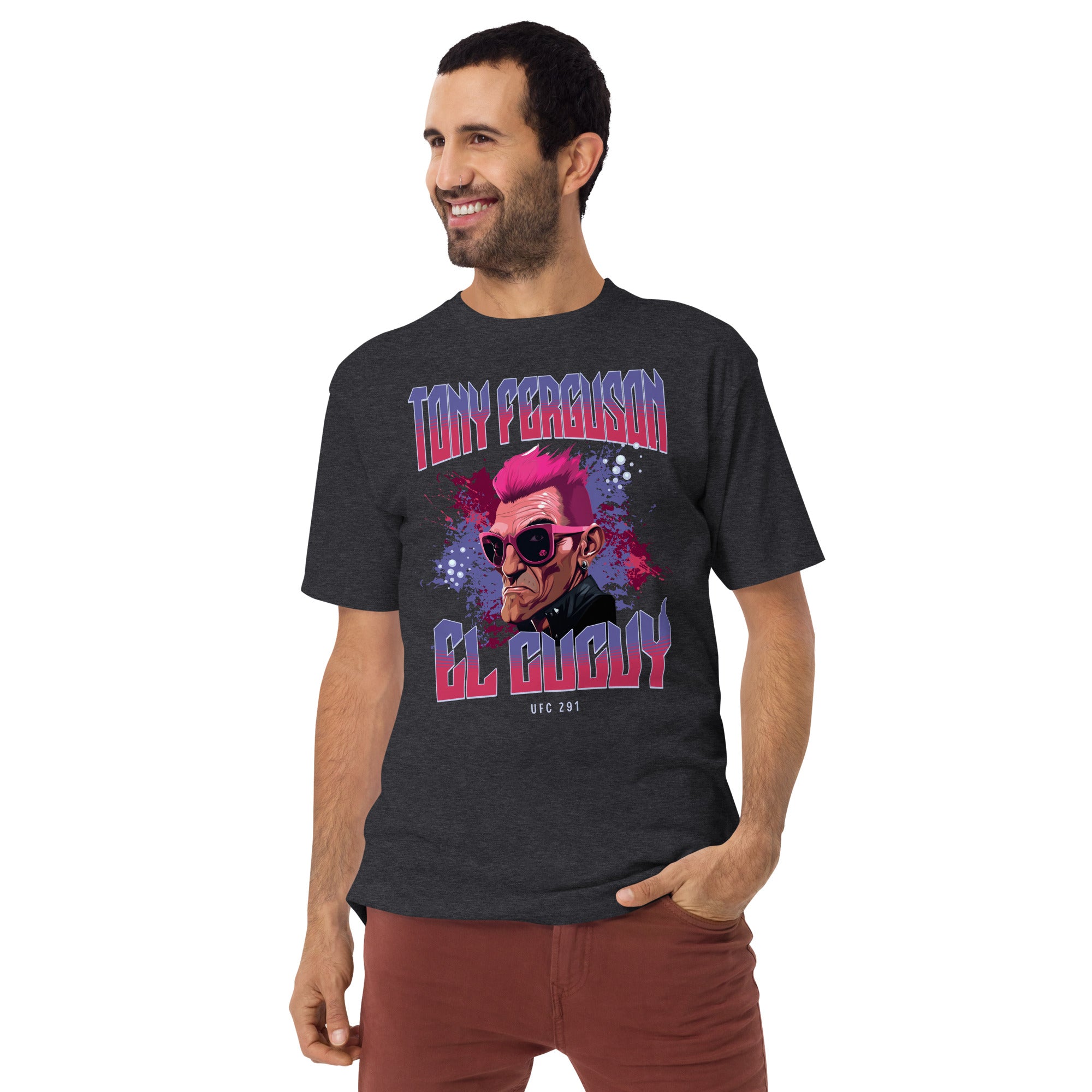 Tony "El Cucy" Ferguson Premium Heavyweight T-Shirt