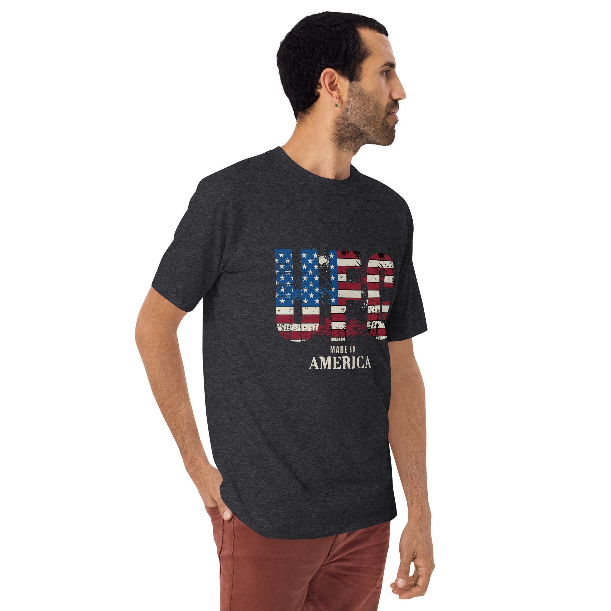 UFC - Made in America Premium Heavyweight T-Shirt