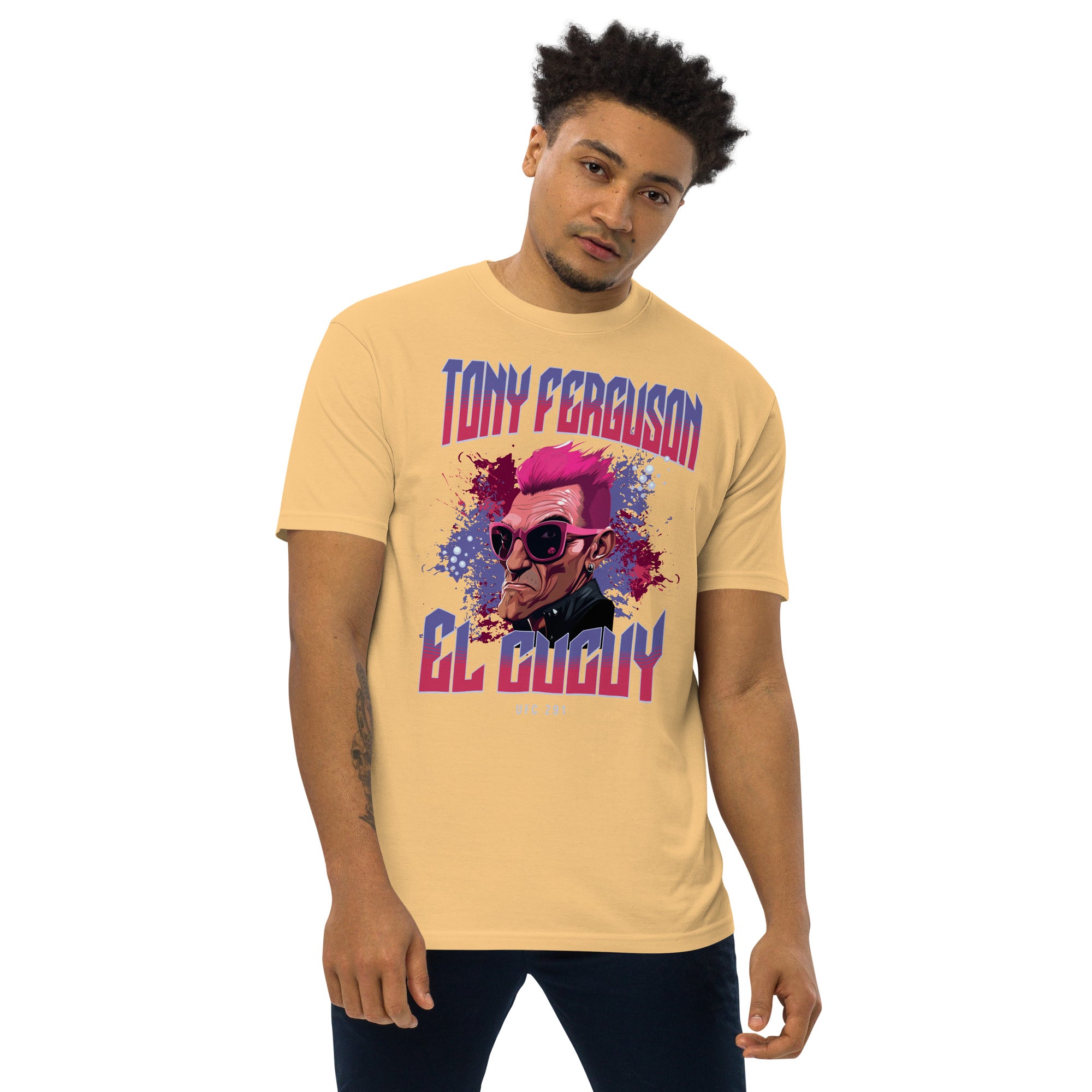 Tony "El Cucy" Ferguson Premium Heavyweight T-Shirt