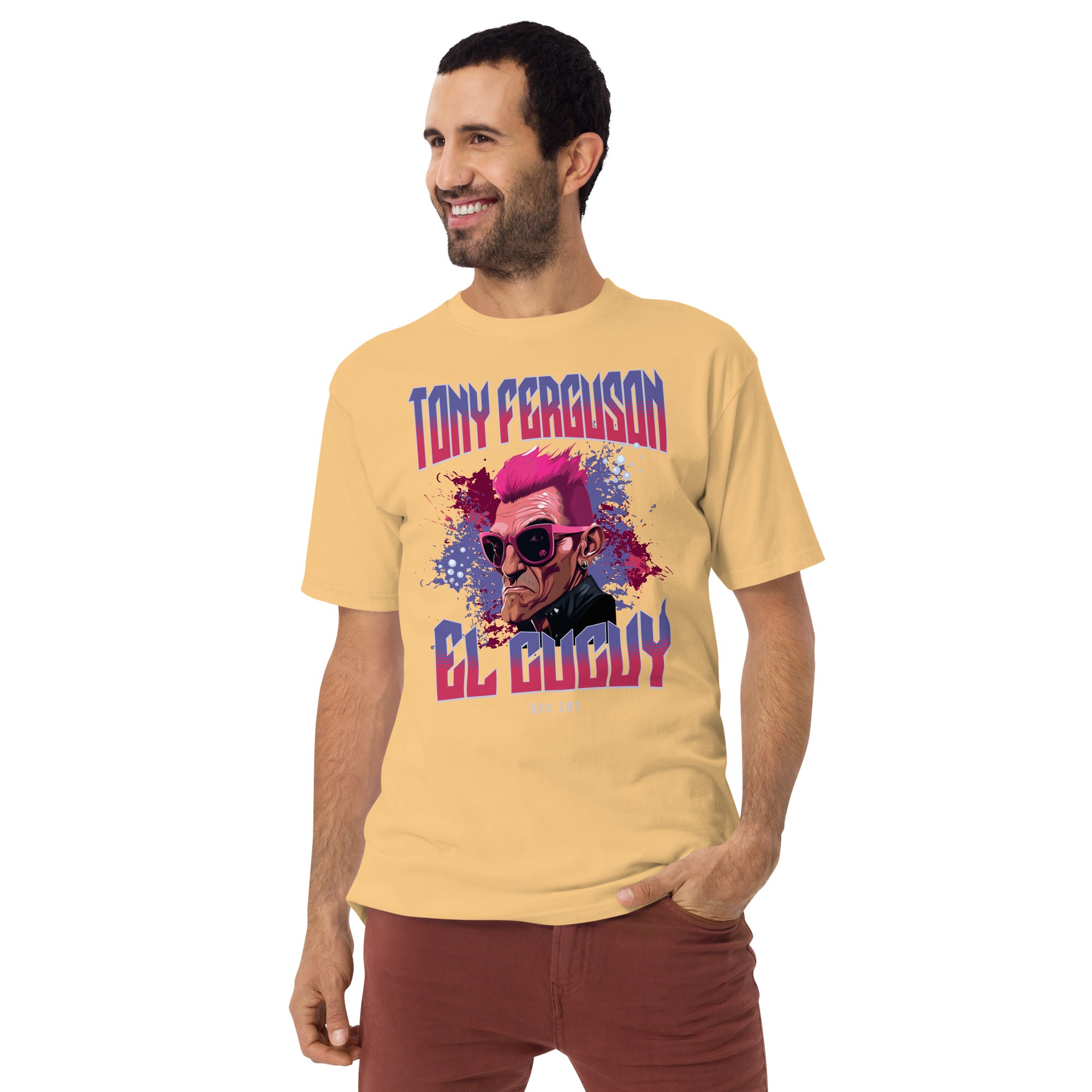 Tony "El Cucy" Ferguson Premium Heavyweight T-Shirt