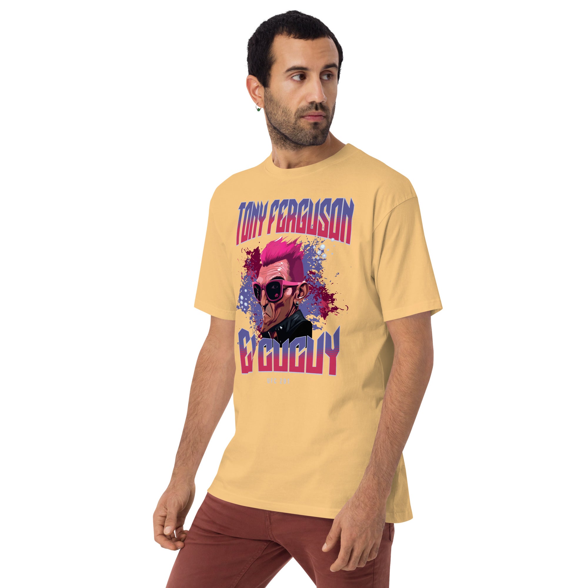 Tony "El Cucy" Ferguson Premium Heavyweight T-Shirt