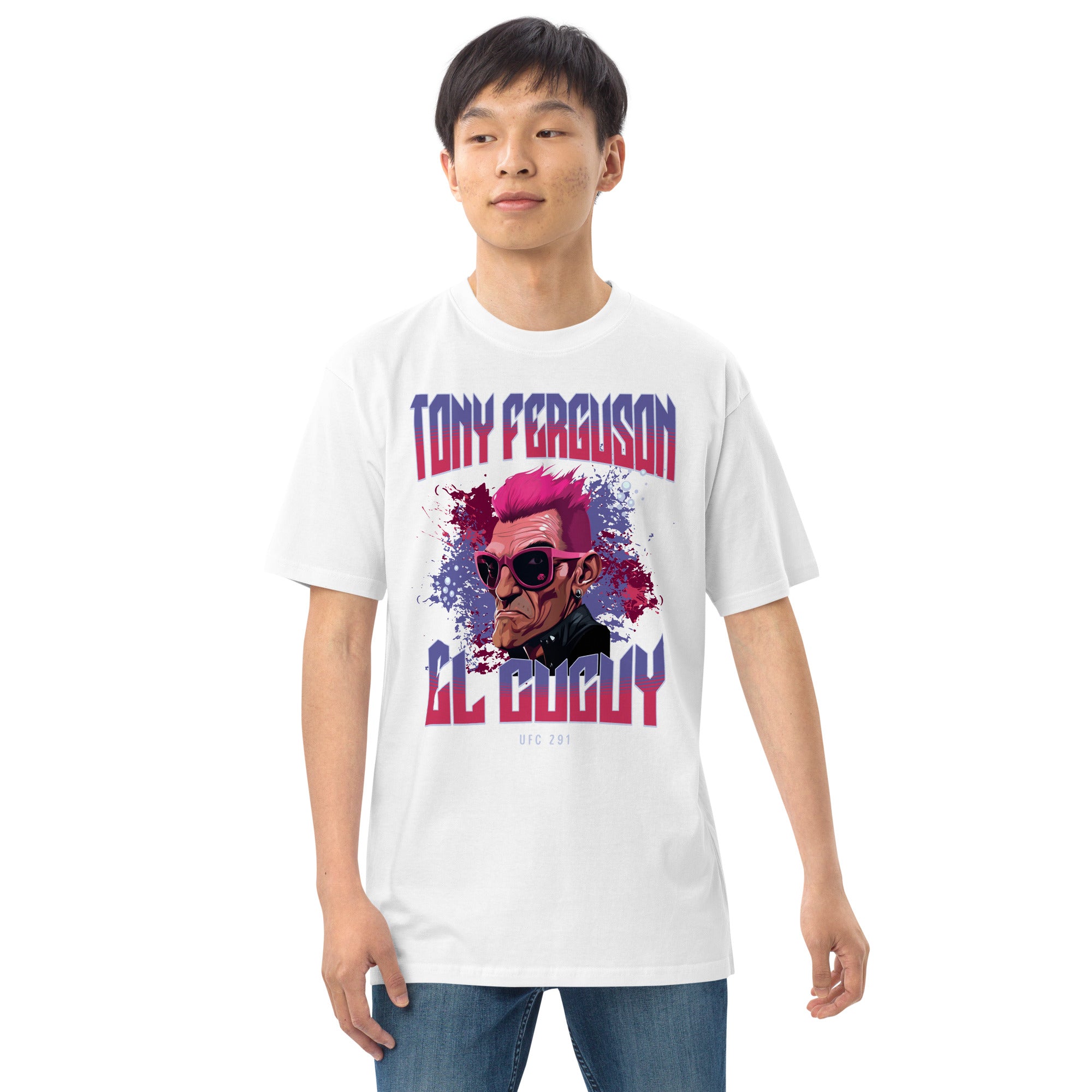 Tony "El Cucy" Ferguson Premium Heavyweight T-Shirt