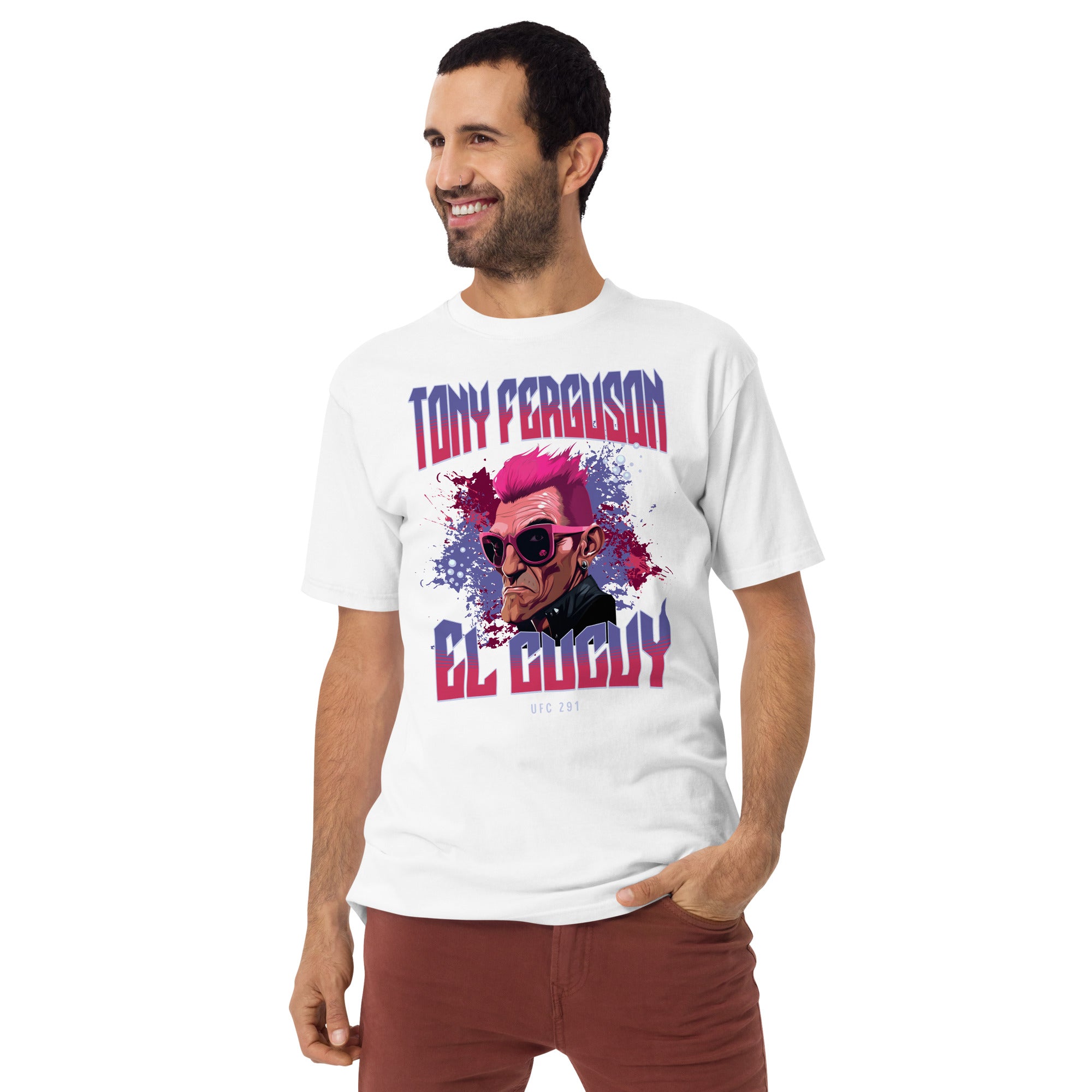 Tony "El Cucy" Ferguson Premium Heavyweight T-Shirt