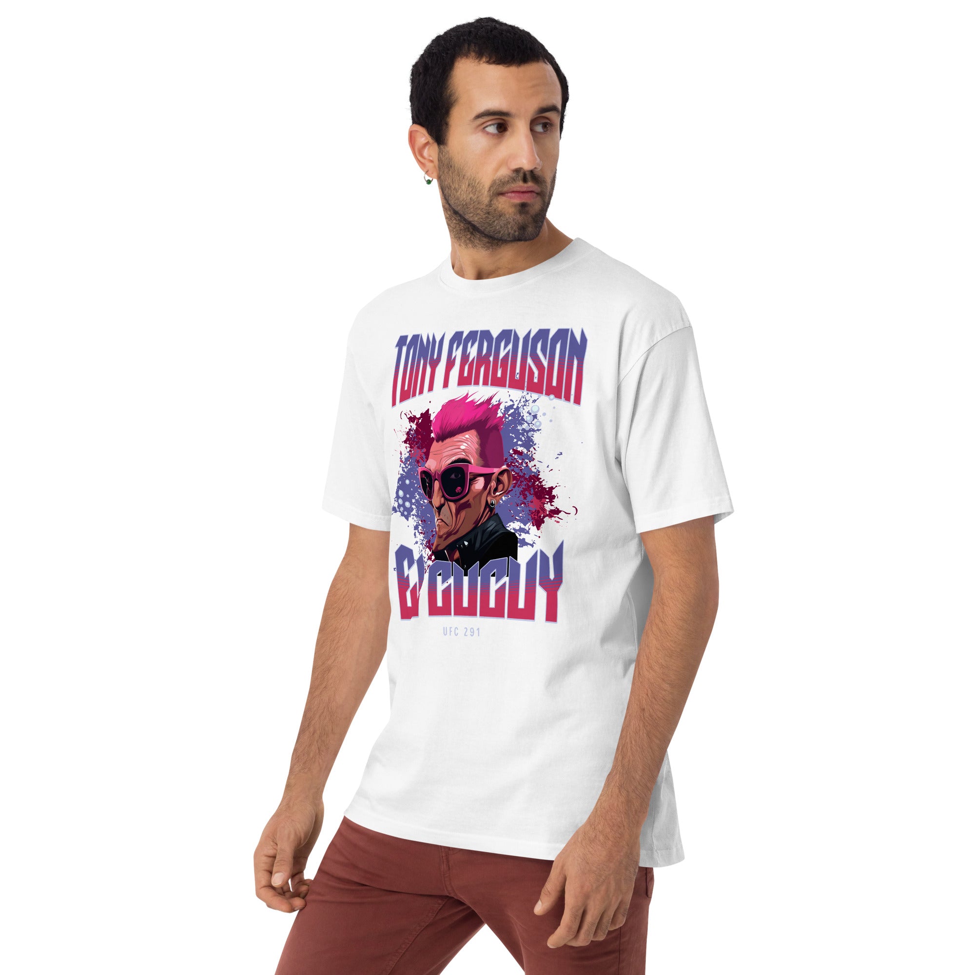 Tony "El Cucy" Ferguson Premium Heavyweight T-Shirt