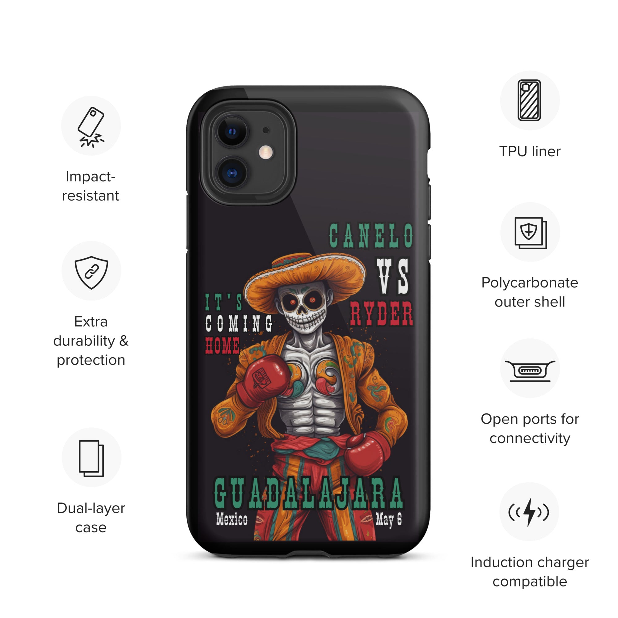 Canelo Alvarez - It's Coming Home! Tough iPhone Case