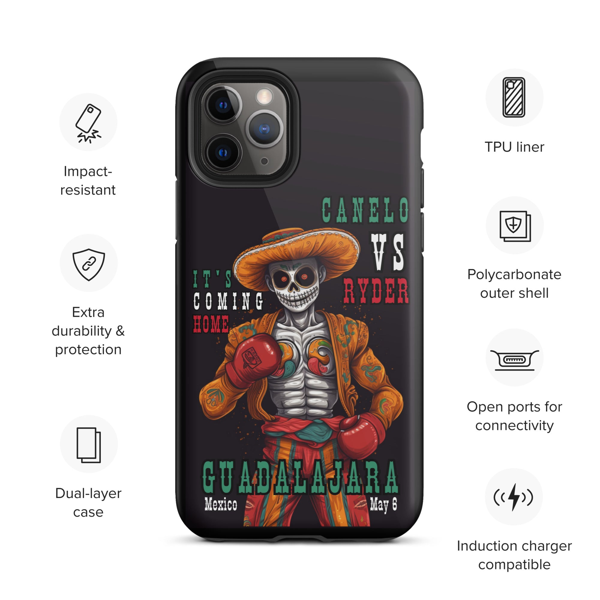 Canelo Alvarez - It's Coming Home! Tough iPhone Case